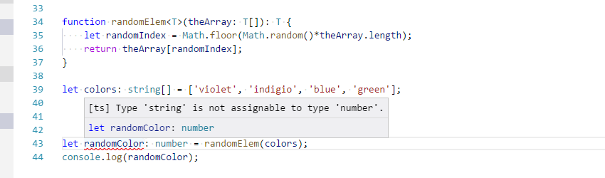 typescript generics error
